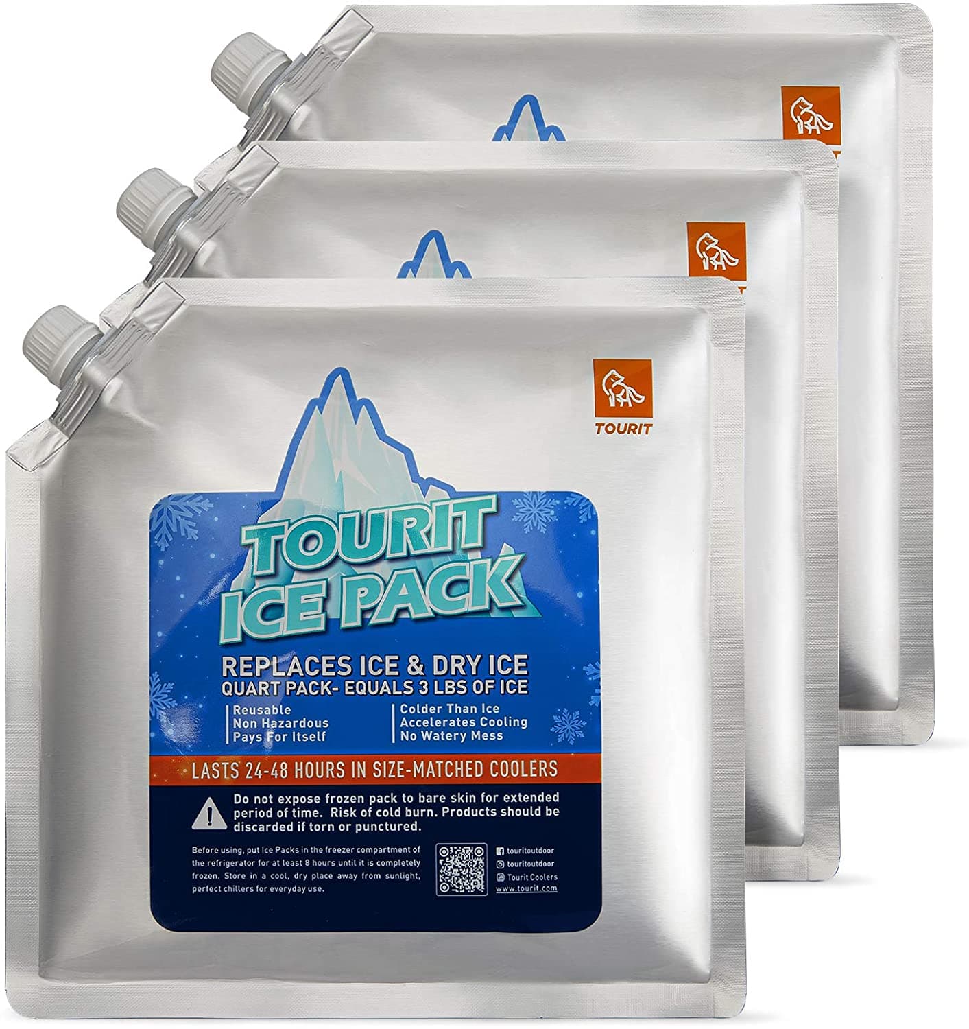 TOURIT Reusable Ice Packs