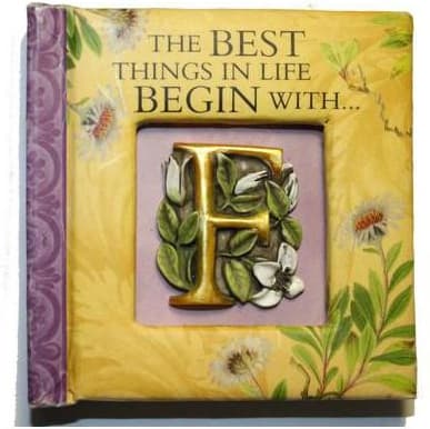Hallmark The BEST Things in Life BEGIN with “F”