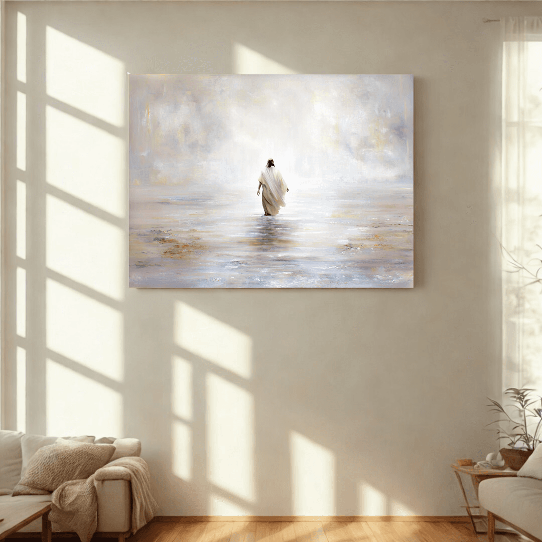 Walking on Water - Canvas Print Horizontal